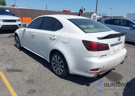 2006 Lexus Is 250 z USA, uszkodzony, nr VIN JTHCK262765003564